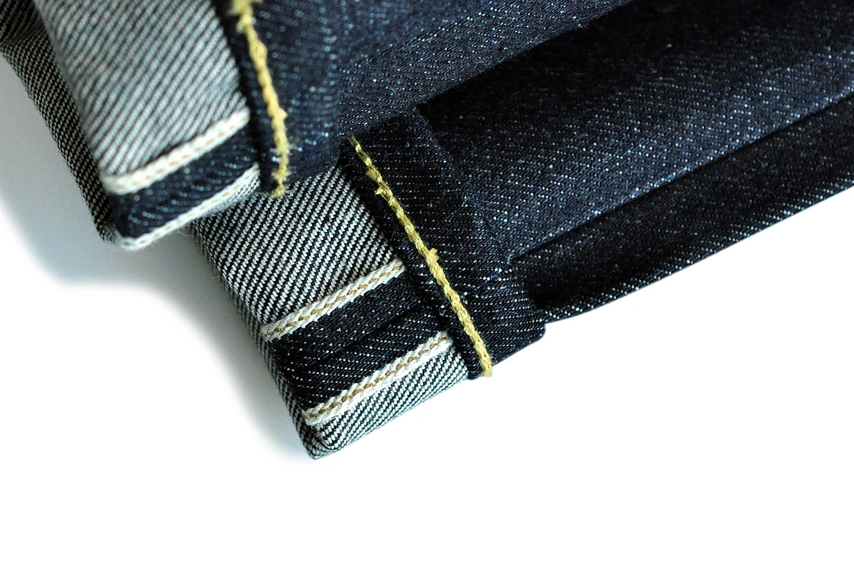 Saucezhan 316XX-18OZ Mens Jeans Selvedge Denim Jeans Raw Denim Straight Thick Autumn and Winter Vintage Jeans Pants
