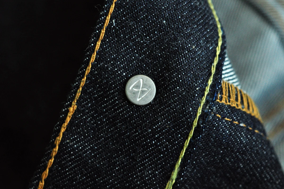 Saucezhan 316XX-18OZ Mens Jeans Selvedge Denim Jeans Raw Denim Straight Thick Autumn and Winter Vintage Jeans Pants