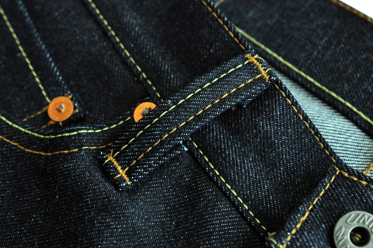 Saucezhan 316XX-18OZ Mens Jeans Selvedge Denim Jeans Raw Denim Straight Thick Autumn and Winter Vintage Jeans Pants