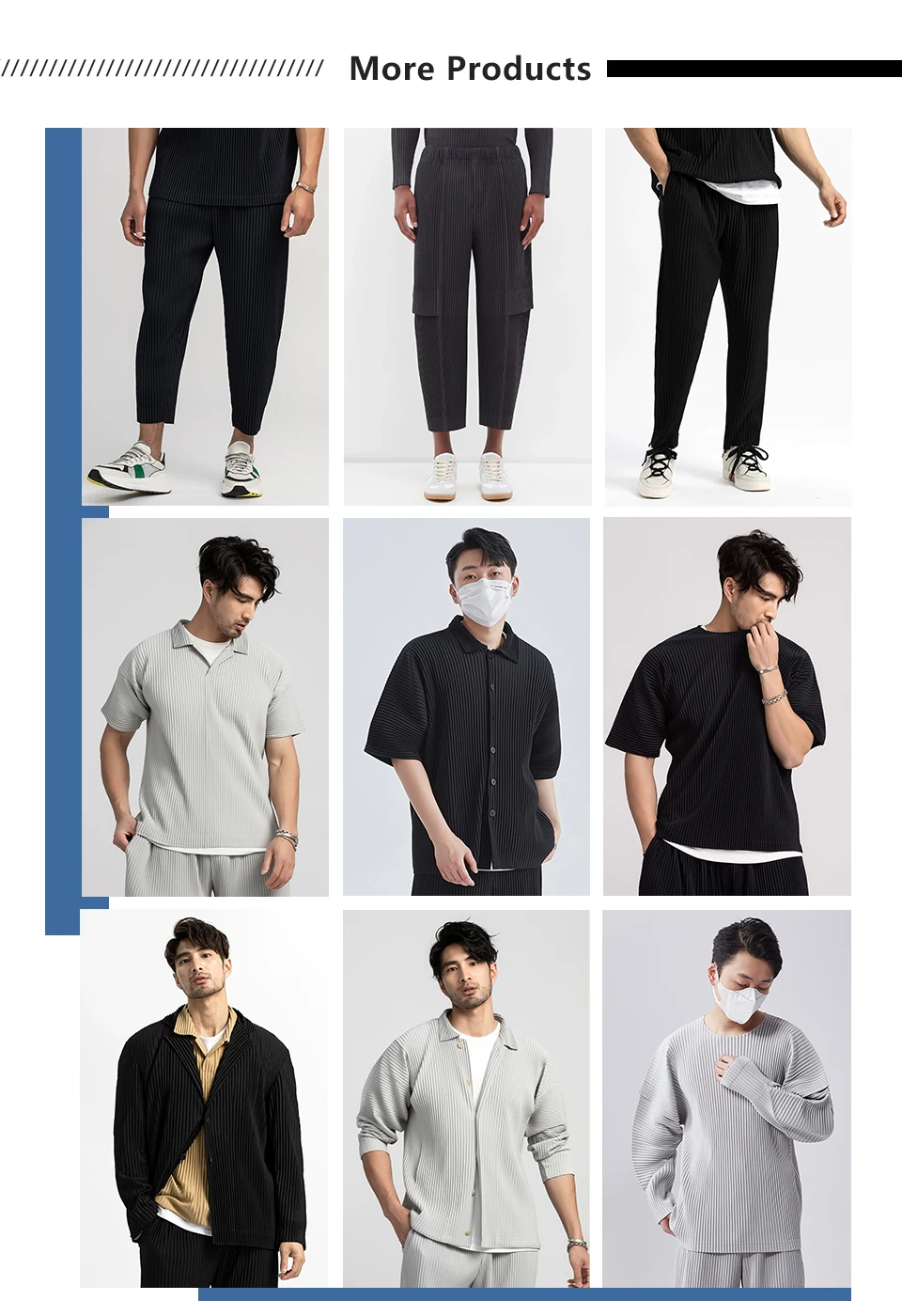 Miyake Pleated Pants Harem Pants Men Japanese Streetwear Men Casual Baggy Trousers For Men Fashion Breathable Low-crotch Pants