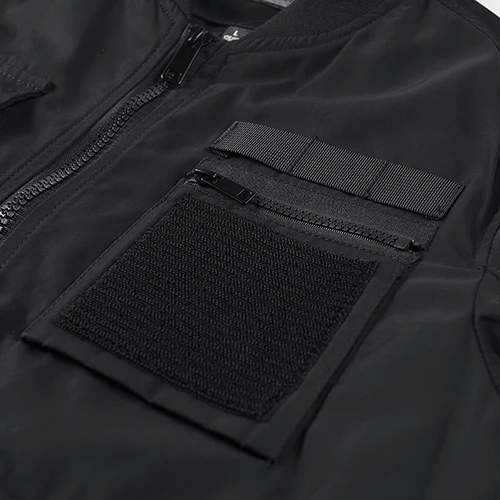 Spring And Autumn New Men's Jacket Solid Color Multi-Pocket Zipper Jacket Fashion Simple Casual Versatile Mening's Clothing
