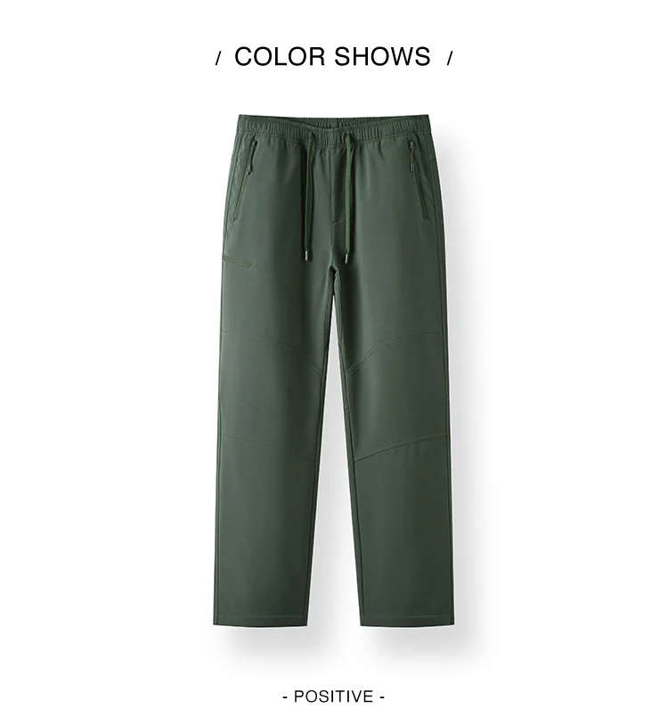 Semir Casual Pants Men Fleece Lined Three-Resistant Outdoor Long Pants 2025 Winter New Straight Leg Elastic Waist Versatile