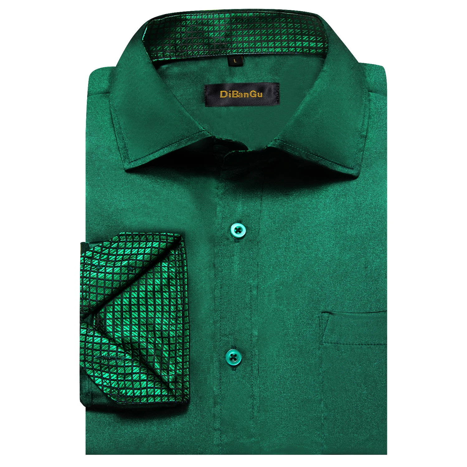 Luxury Elegant Dress Shirts for Men Stretch Satin Long Sleeve Casual Social Shirt Designer Contrasting Paisley Clothing