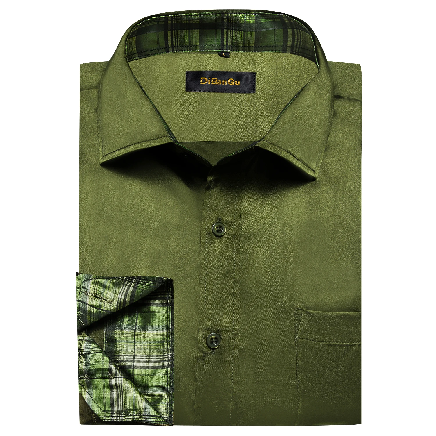 Luxury Elegant Dress Shirts for Men Stretch Satin Long Sleeve Casual Social Shirt Designer Contrasting Paisley Clothing
