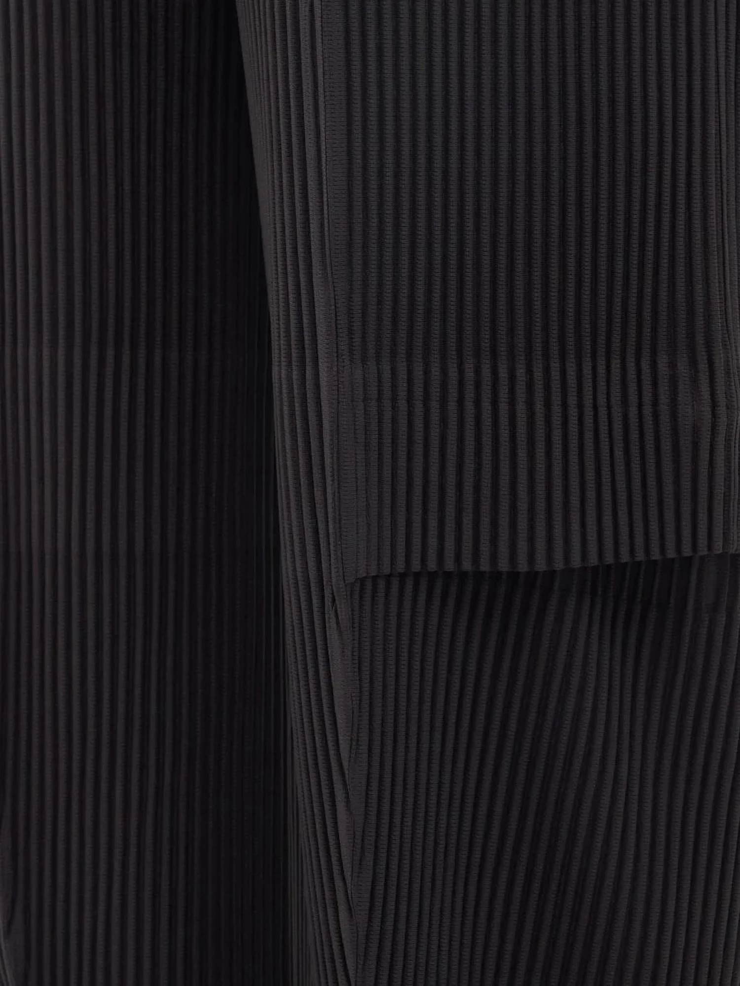 Miyake Pleated Men Cargo Pants Pleated Straight Pants Loose Overalls Men Baggy Black Trousers Fashion Casual Streetwear Pants