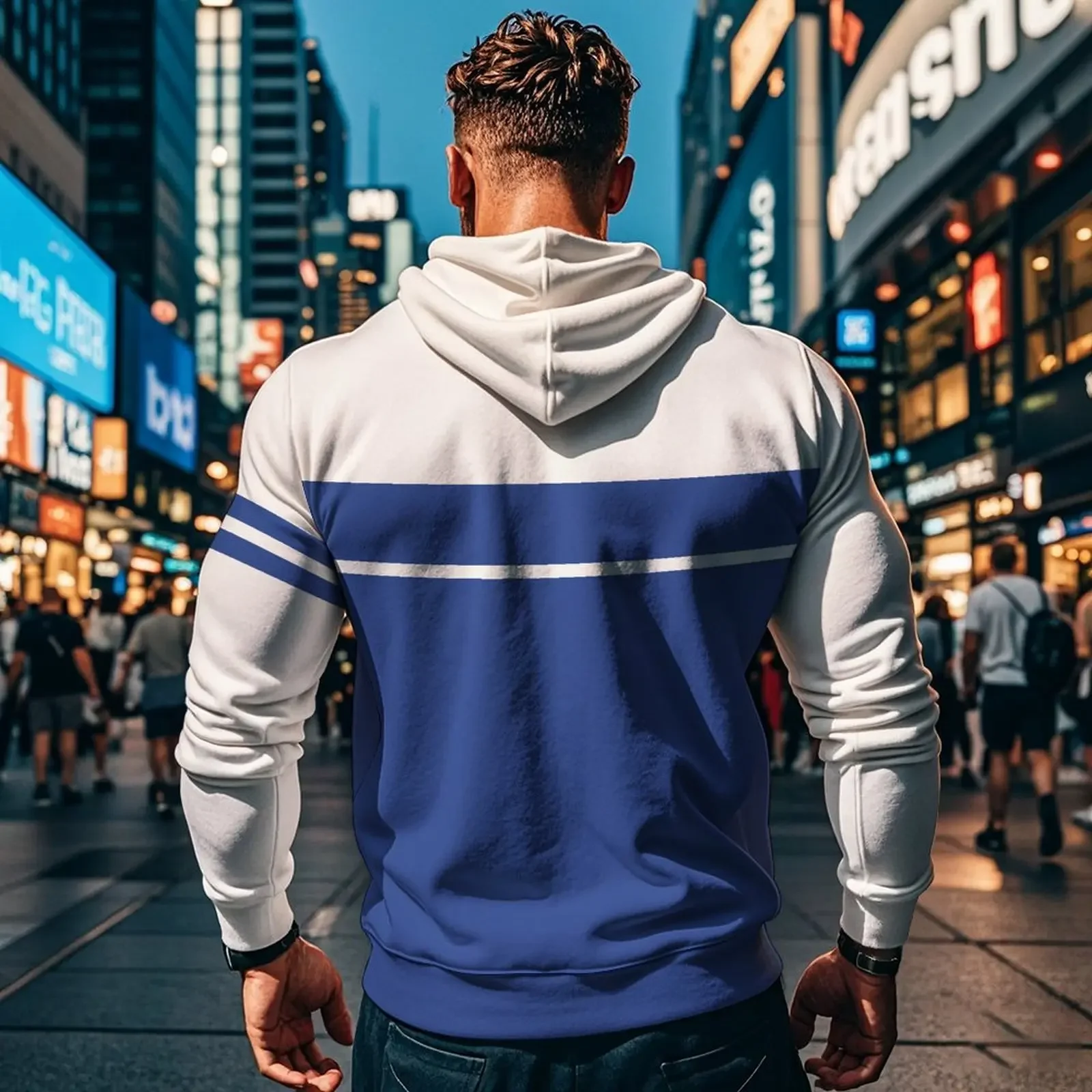 2024 New Trend Casual Loose Hat Sweater Men's Suit Tech Fleece Clothing  Sweatpants  Suits for Tracksuit Hoodies