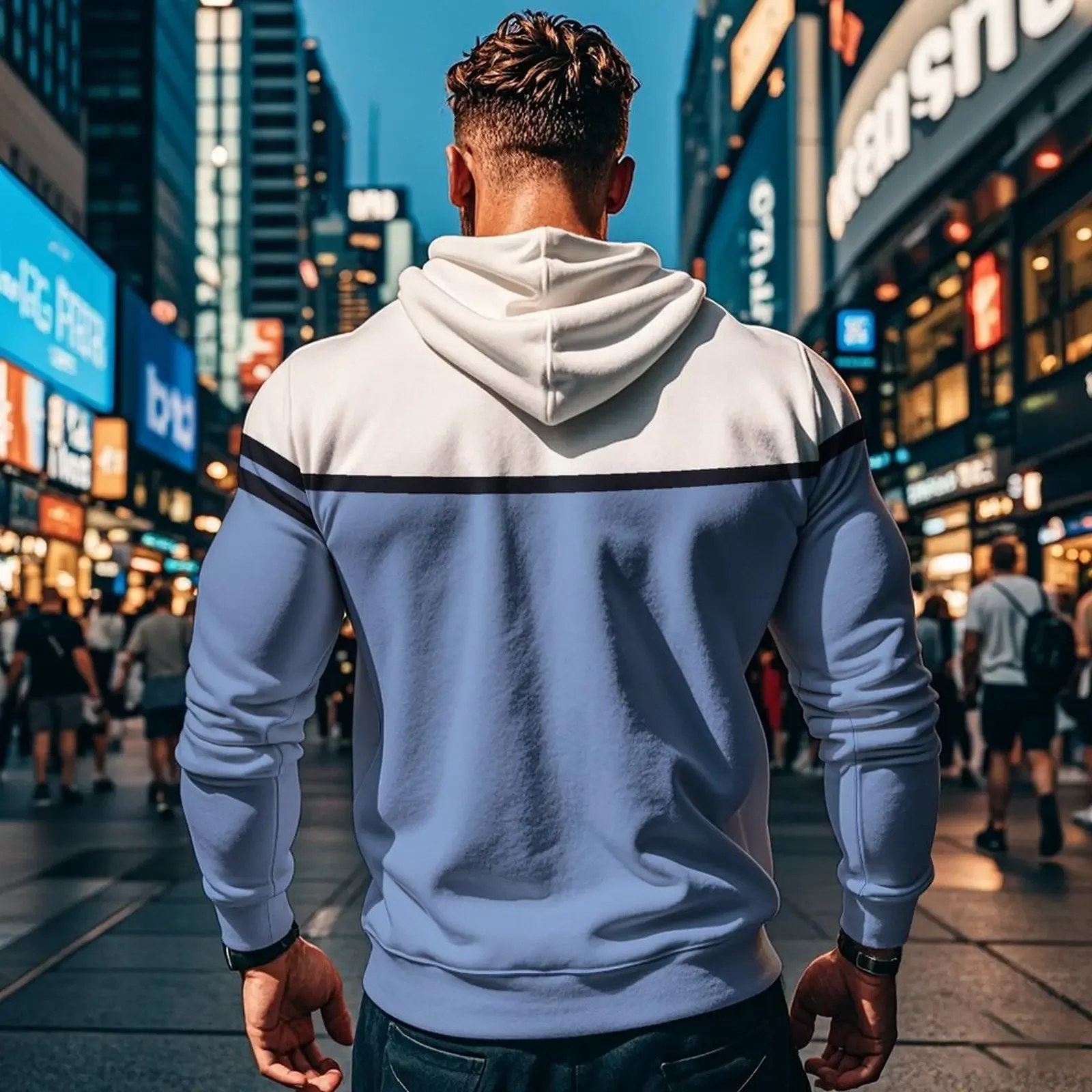 2024 New Trend Casual Loose Hat Sweater Men's Suit Tech Fleece Clothing  Sweatpants  Suits for Tracksuit Hoodies