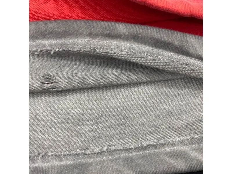 Hip Hop Thug Club Hole Damaged Hoodie Embroidery Red Leather Moon Star Ptach Pattern Sweatshirts Men Women Wash Pullovers Hoody