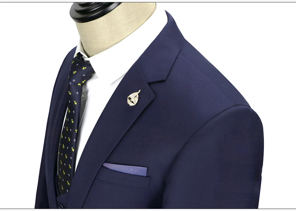 2026 DR DARO UOMO Men Suits Slim Fit for Business Work and Wedding Wear 3Pcs Set DRV6158