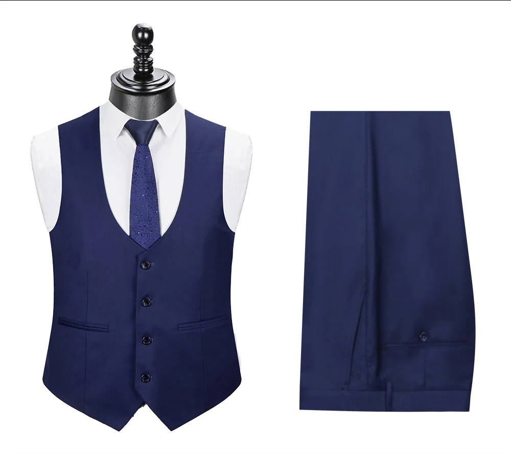2026 DR DARO UOMO Men Suits Slim Fit for Business Work and Wedding Wear 3Pcs Set DRV6158