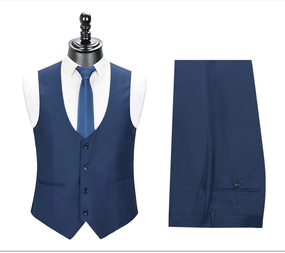 2026 DR DARO UOMO Men Suits Slim Fit for Business Work and Wedding Wear 3Pcs Set DRV6158