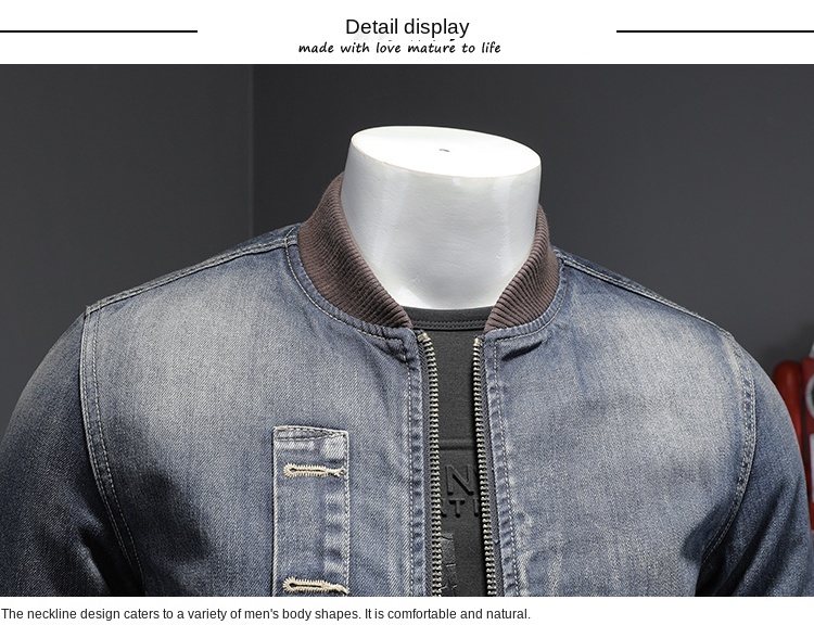 Autumn Winter Men Warm Denim Jacket Mens Retro Motorcycle Punk Streetwear Thick Coats Male Plus Velvet Cowboy Outwear 5Xl