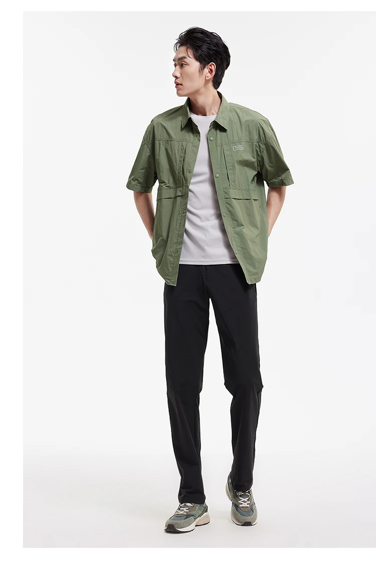 Semir Men Pants Cooling 2026 Quick Dry Straight Solid Stretch Urban Casual Everyday Style Soft Comfortable Daily Wear Trendy