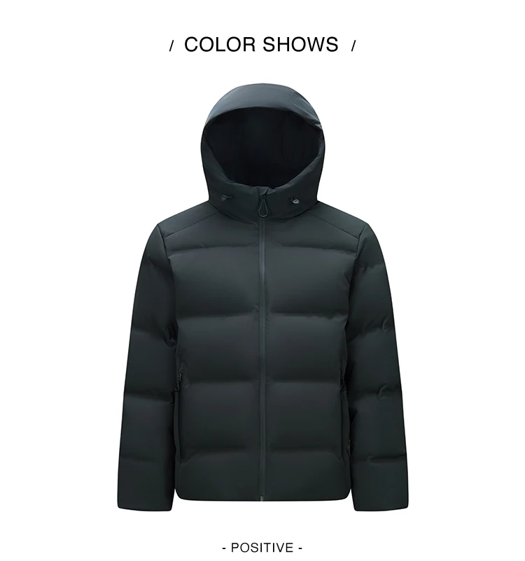 Semir Down Jacket Men New Winter Waterproof Outerwear Textured Hooded Top Versatile