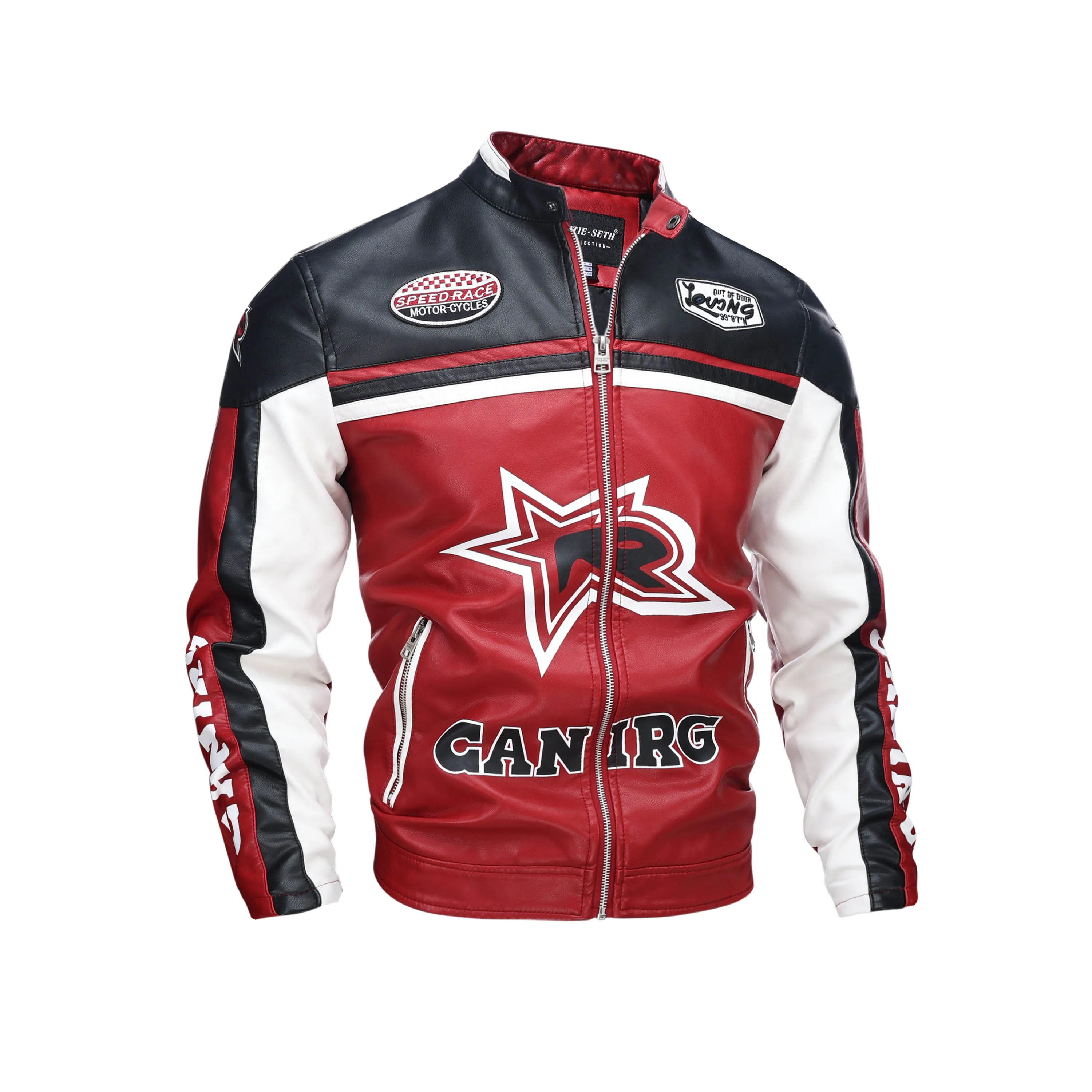 Men's Leather Jackets Autumn Casual Motorcycle PU Jacket Biker Leather Coats Brand Clothing EU Size