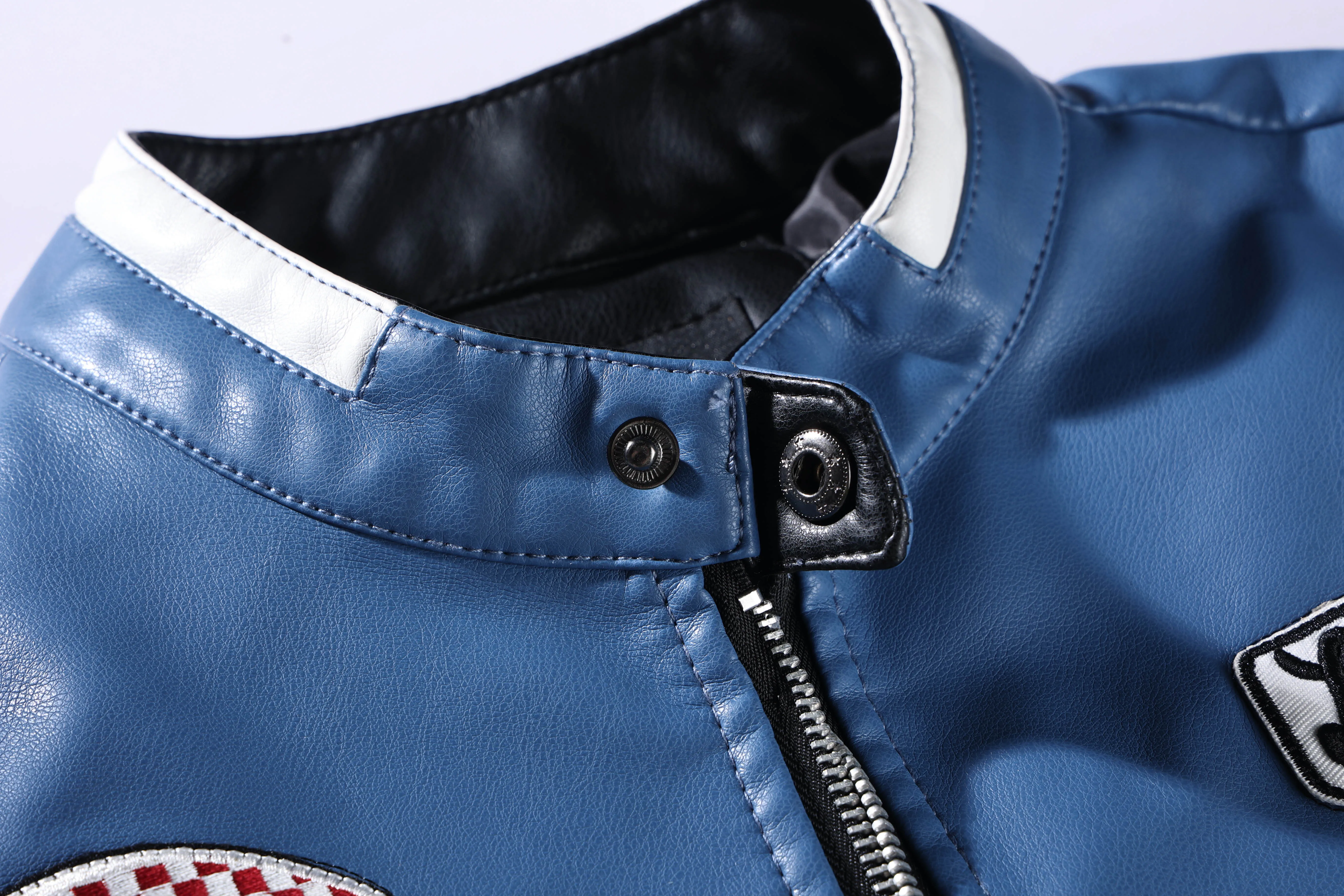 Men's Leather Jackets Autumn Casual Motorcycle PU Jacket Biker Leather Coats Brand Clothing EU Size