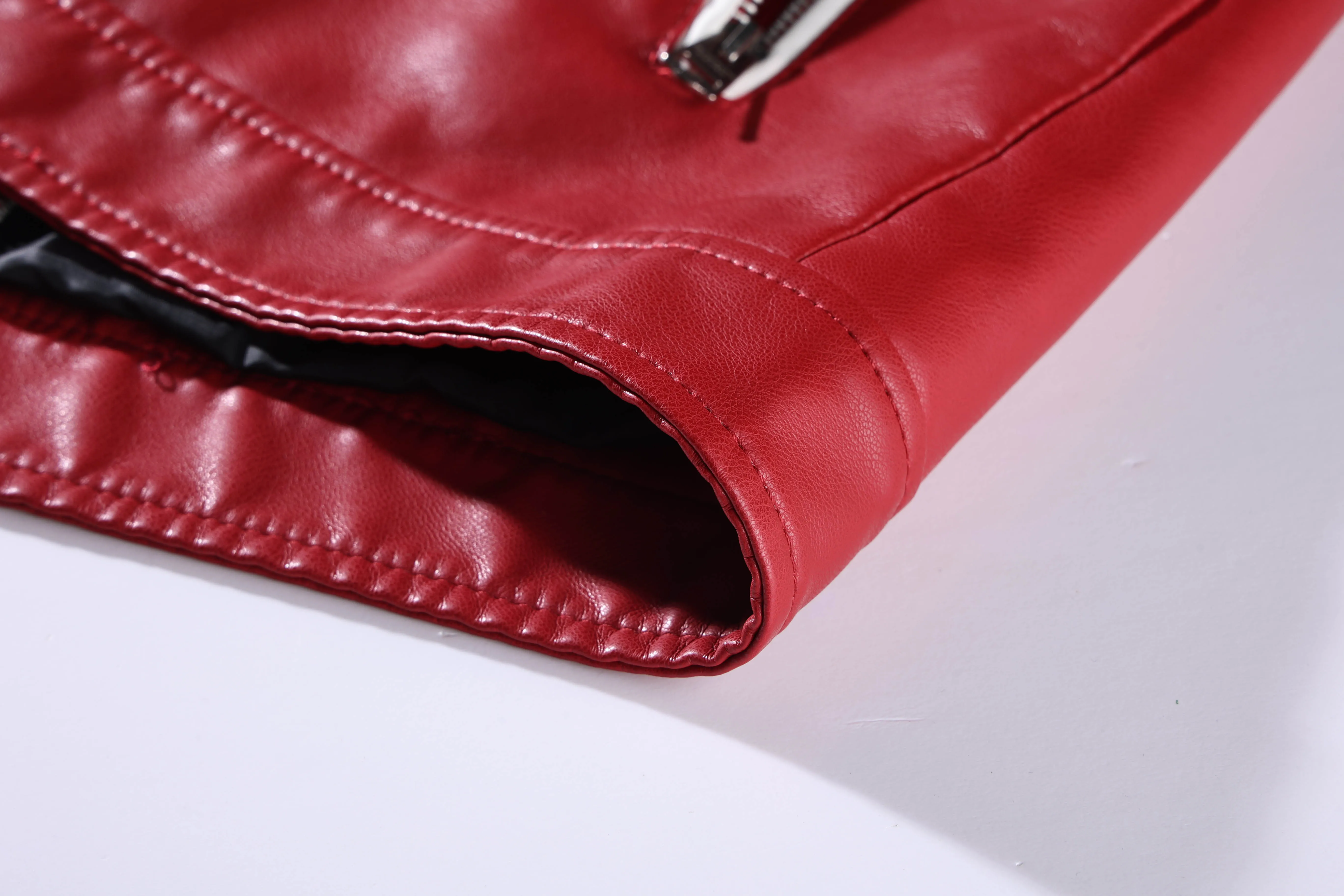 Men's Leather Jackets Autumn Casual Motorcycle PU Jacket Biker Leather Coats Brand Clothing EU Size
