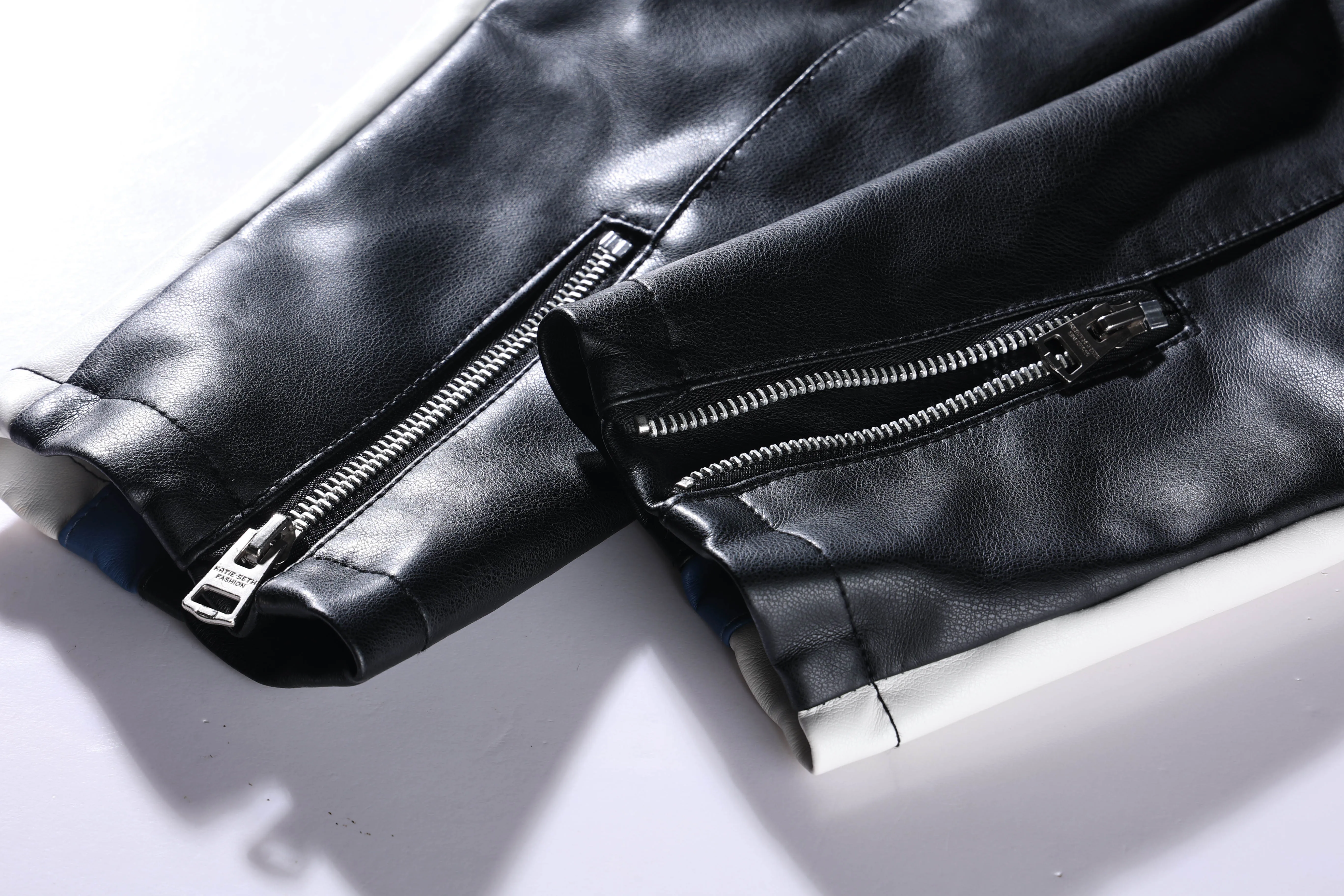 Men's Leather Jackets Autumn Casual Motorcycle PU Jacket Biker Leather Coats Brand Clothing EU Size