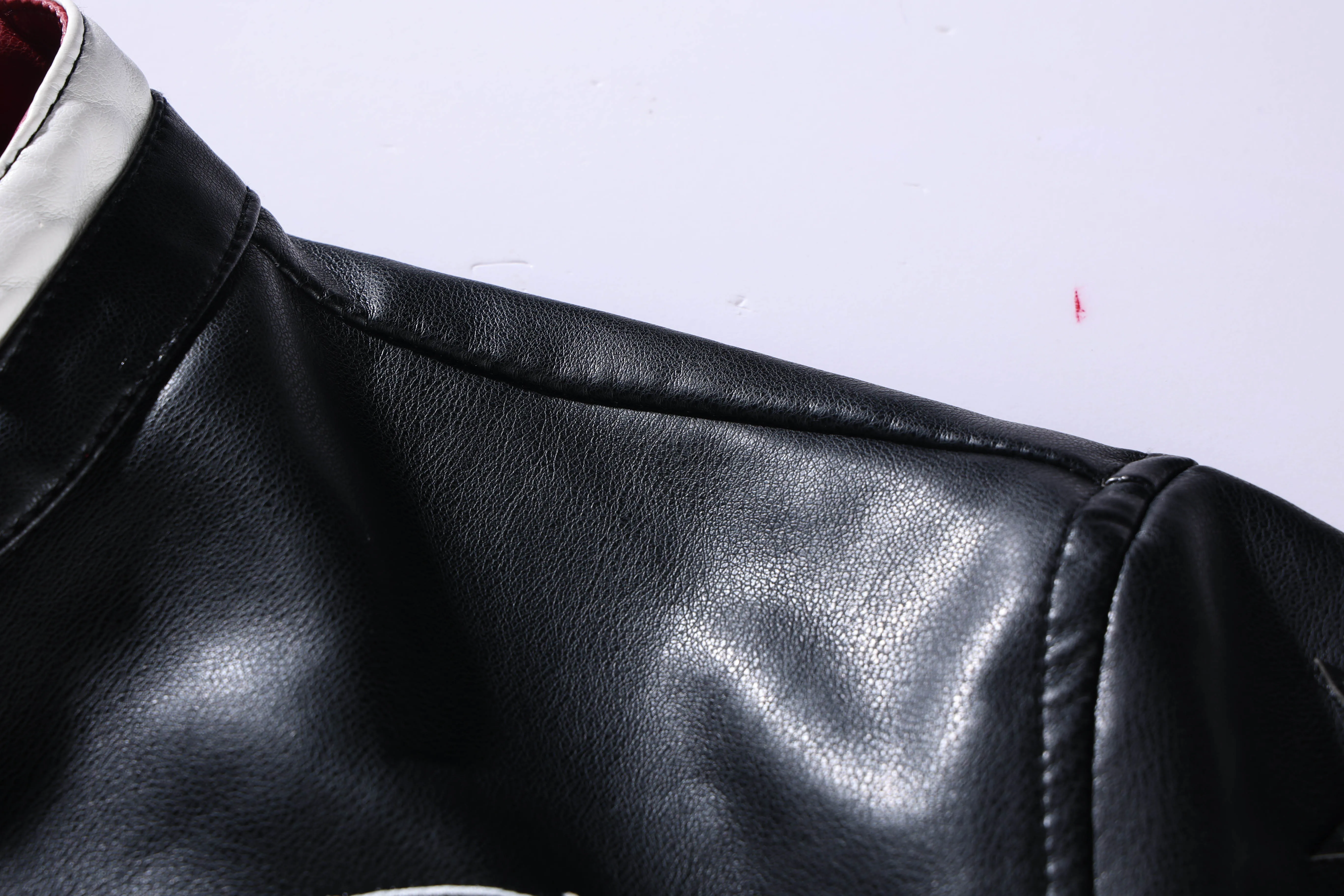 Men's Leather Jackets Autumn Casual Motorcycle PU Jacket Biker Leather Coats Brand Clothing EU Size