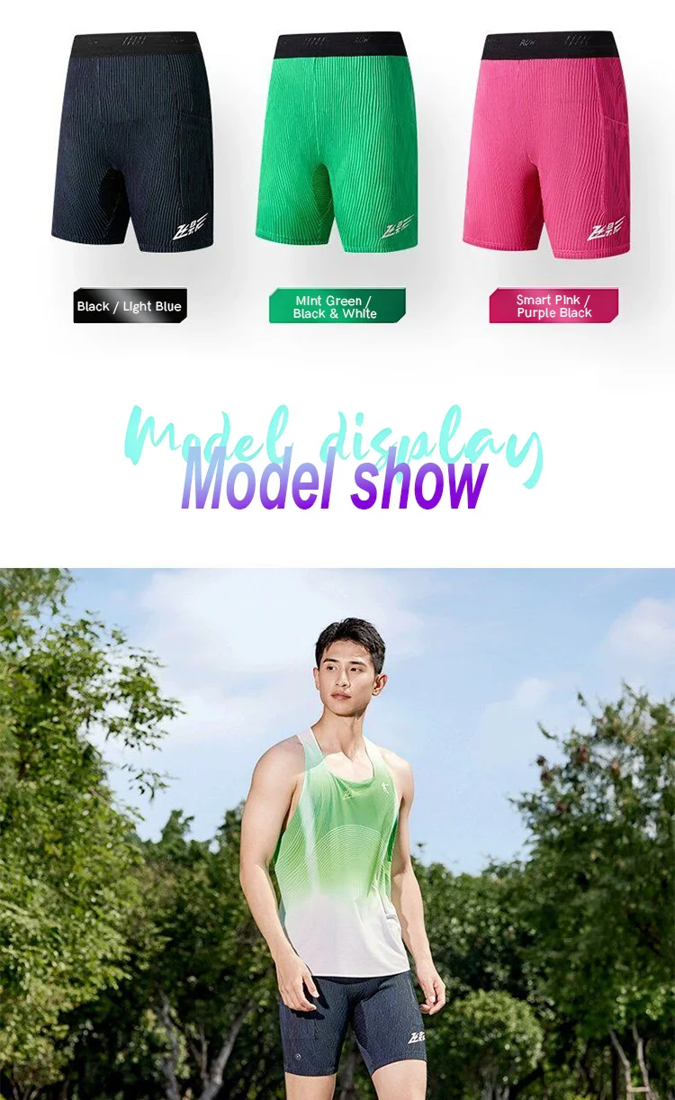 QIAODAN Feiying 4.0 Tight Marathon Running Shorts Male Summer Woven Half Pants with Waist Pocket Men's Clothing QXBZK3252166R