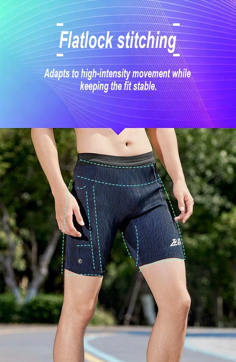QIAODAN Feiying 4.0 Tight Marathon Running Shorts Male Summer Woven Half Pants with Waist Pocket Men's Clothing QXBZK3252166R
