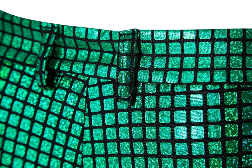 Fashionable New Men's Sequin Hot Stamping Suit Disco Cosplay Party Stage Nightclub Shiny and Cool Performance Suit Set SizeS-3XL