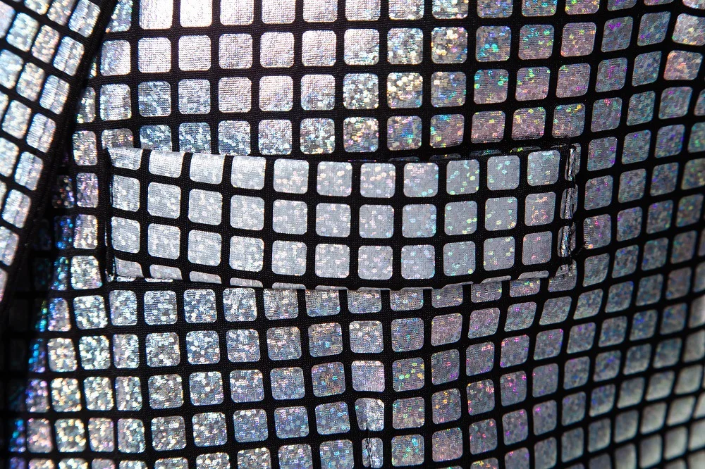 Fashionable New Men's Sequin Hot Stamping Suit Disco Cosplay Party Stage Nightclub Shiny and Cool Performance Suit Set SizeS-3XL