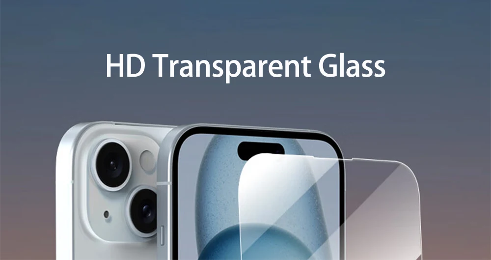 4PCS Full Cover Tempered Glass For iPhone 11 12 13 14 15 16 Pro Max Screen Protector For iPhone X XR XS Max 7 8 Plus Glass Film