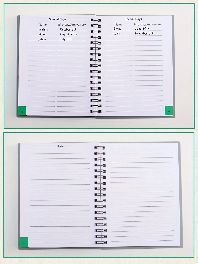 1 Password Storage Book, Letter Password Log and Organizer, Mini Size Personalized Password Log
