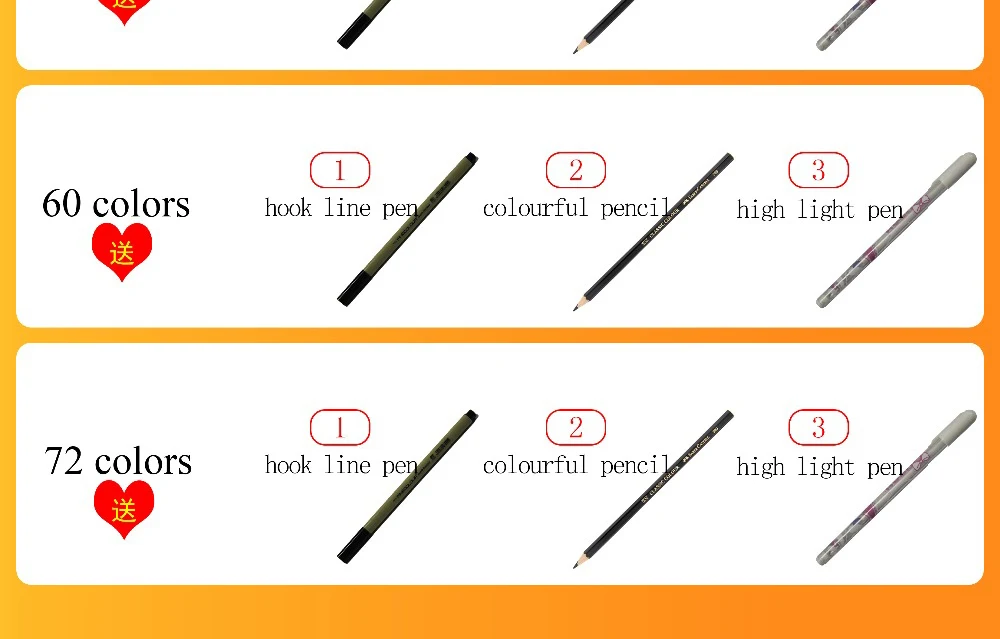 Finecolour EF103 Double-Headed Sketch Markers Pen Alcohol Based Art Markers Oily Soft Artist Manga School Supplies 12Colors