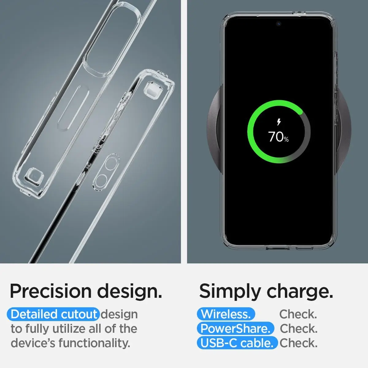 Jingjia Clear Protective Case For Samsung Galaxy S24 Ultra S23 FE S22 Plus Soft Silicone Shell A05 A15 A25 A35 A55 Back Cover
