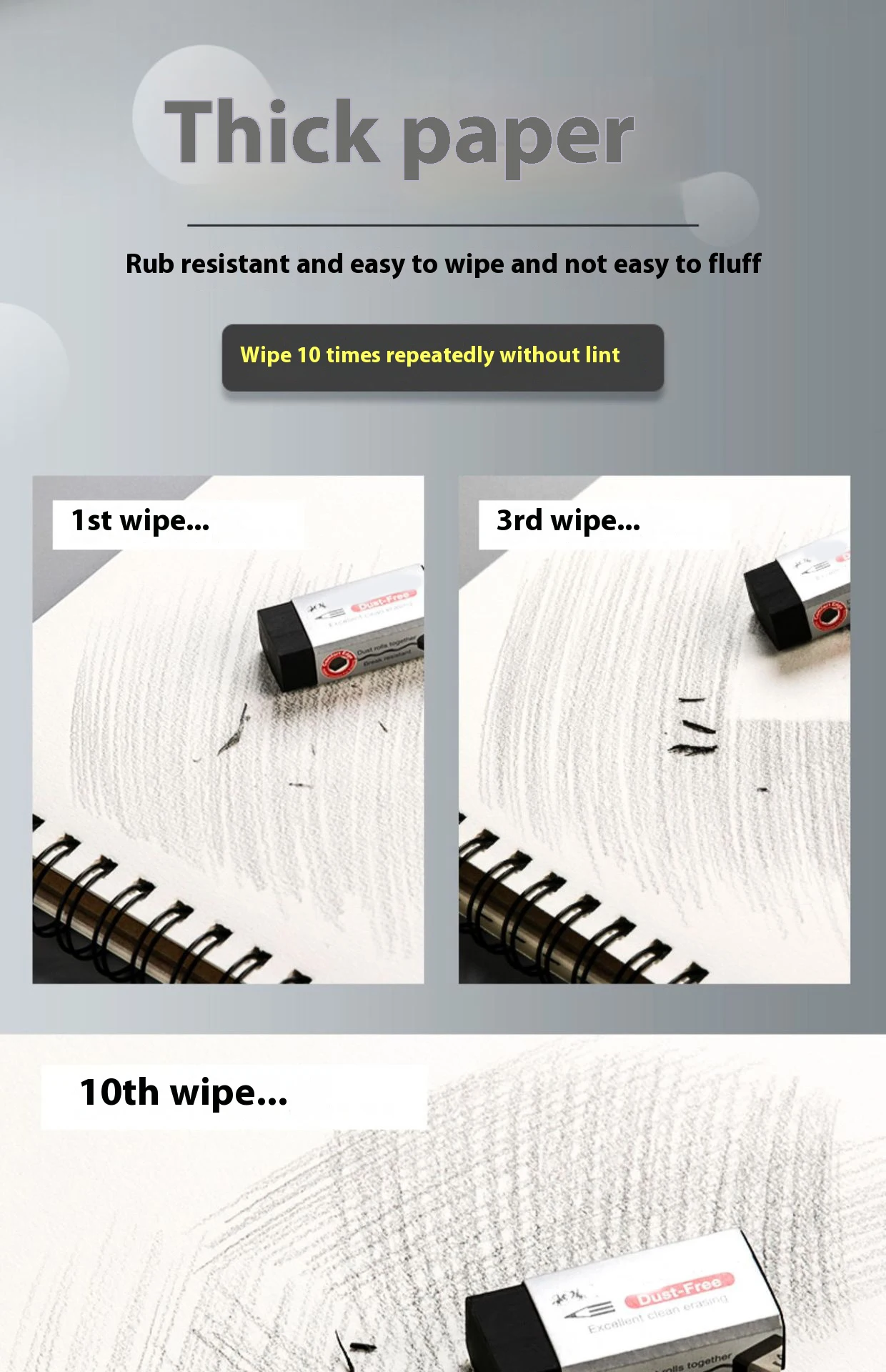 Borrence A3/A4/A5/8K/16K Sketchbook Thick Paper 160 GSM Brown Spiral Notebook Professional Watercolor Book Art School Stationery