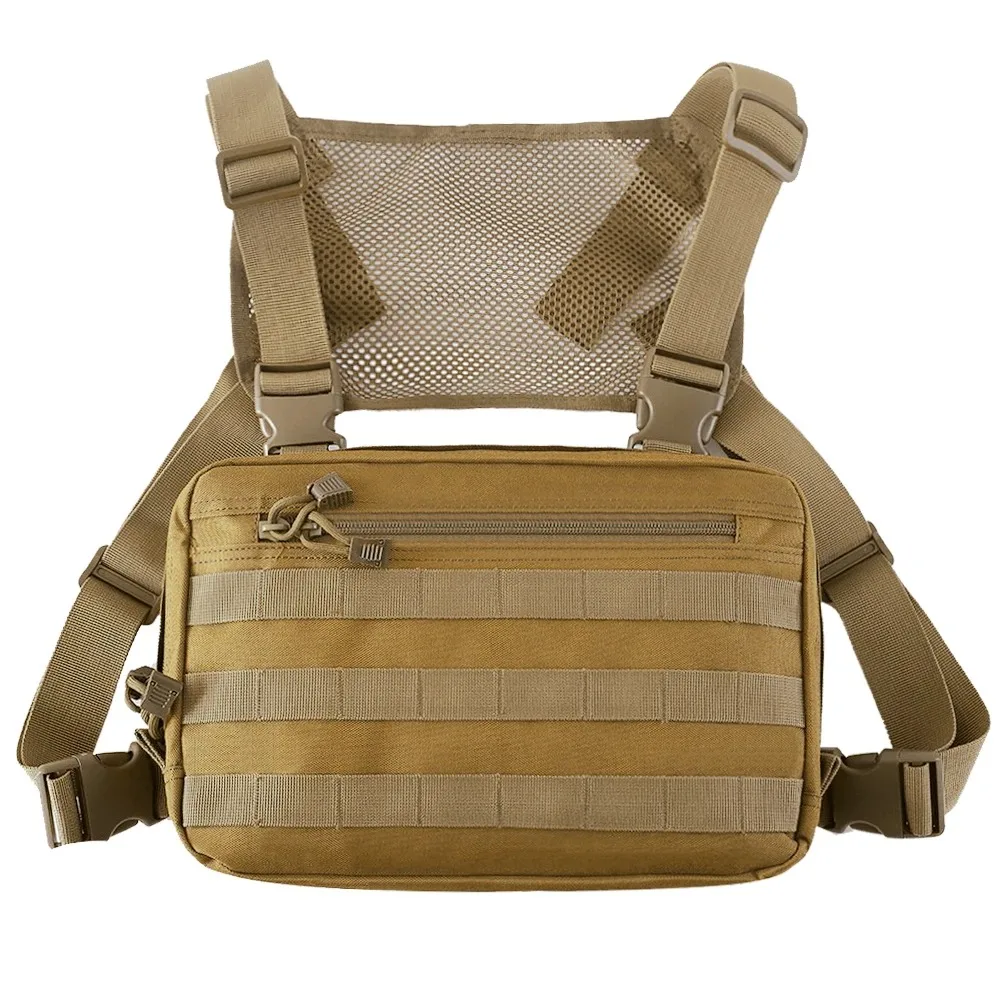 Outdoor versatile tactical chest bag Shoulder vest Backpack Waterproof storage for outdoor hunting