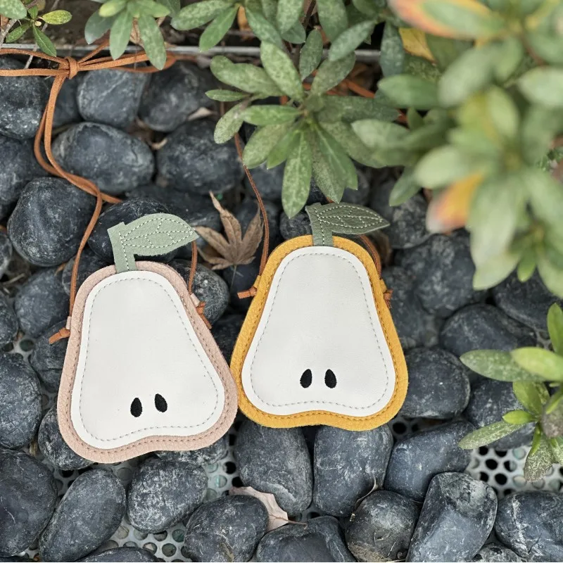 2024 New Girls Messenger Bag Kids Cute Pumpkin Fruit Pattern Children's Bag Children Cute Single Shoulder Crossbody Bag