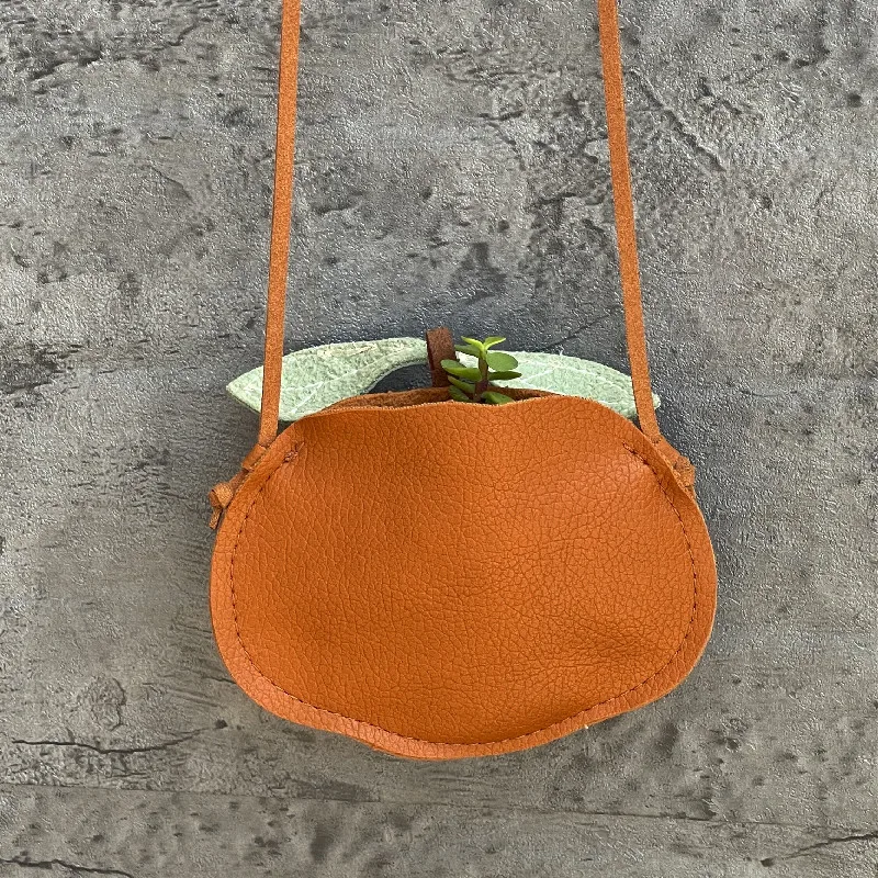 2024 New Girls Messenger Bag Kids Cute Pumpkin Fruit Pattern Children's Bag Children Cute Single Shoulder Crossbody Bag