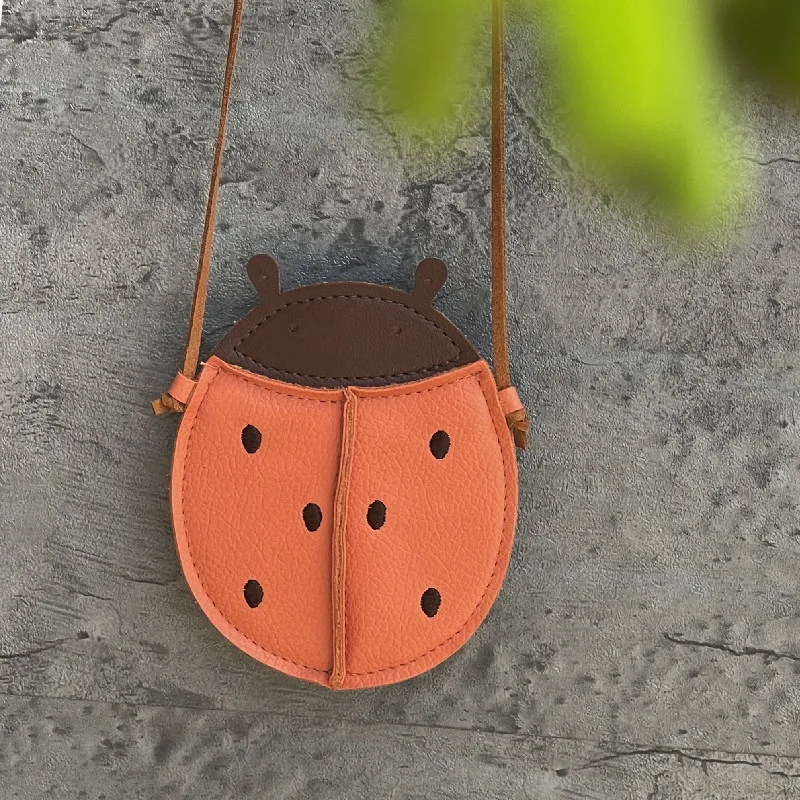 2024 New Girls Messenger Bag Kids Cute Pumpkin Fruit Pattern Children's Bag Children Cute Single Shoulder Crossbody Bag