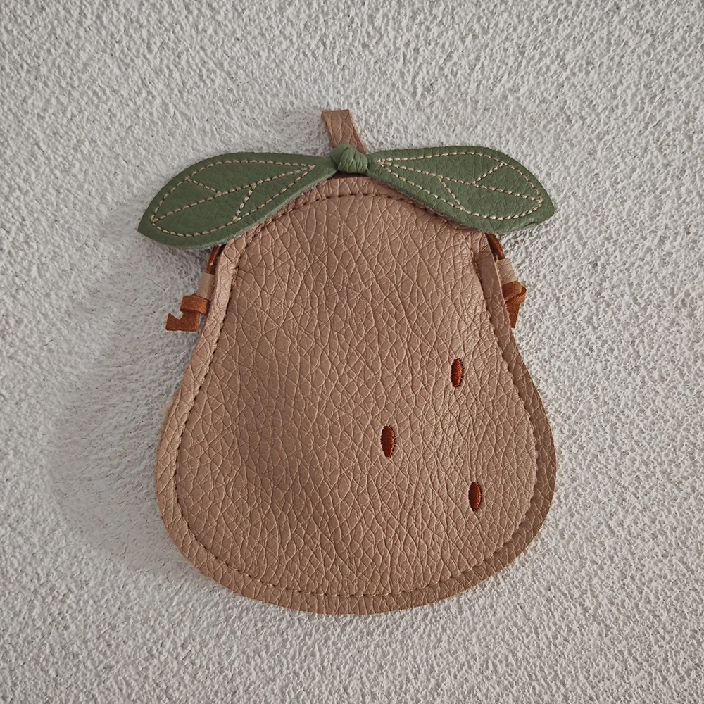2024 New Girls Messenger Bag Kids Cute Pumpkin Fruit Pattern Children's Bag Children Cute Single Shoulder Crossbody Bag