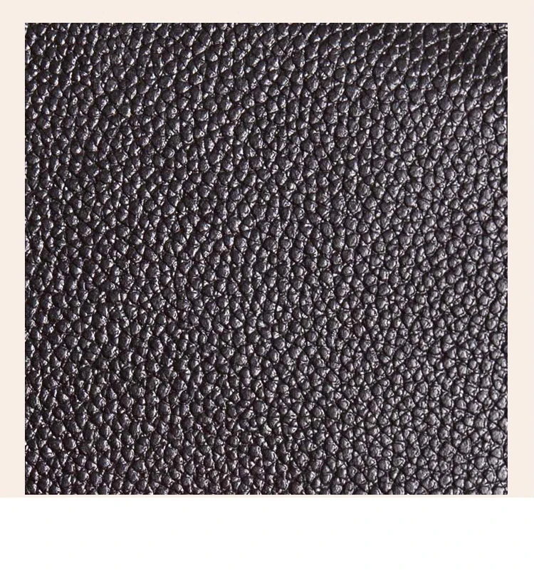 RFID Anti-Theft Cowhide Leather Wallet, Brush Head Layer, Long Passbook, Large Capacity Clutch Bag