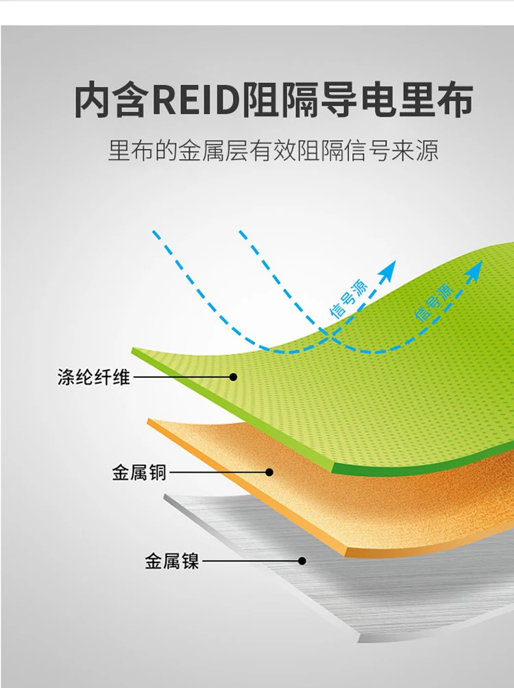 RFID Anti-Theft Cowhide Leather Wallet, Brush Head Layer, Long Passbook, Large Capacity Clutch Bag