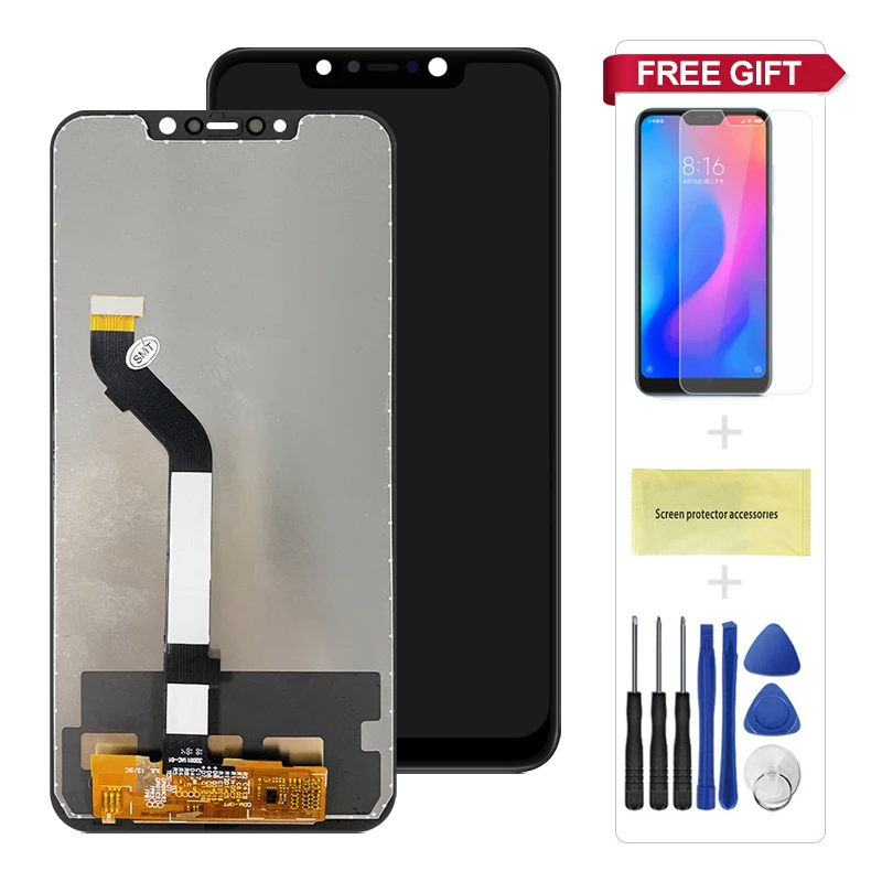 6.18" AAA Quality LCD+Frame For Xiaomi Pocophone F1 LCD Display Screen Assembly For POCO F1 LCD Screen Display Replace