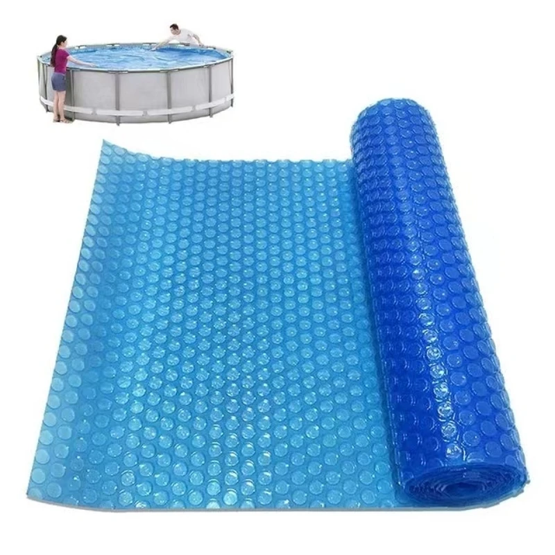 3*2m Rectangular and 3.6m Round Solar Swimming Pool Cover, Heat Insulation, Dustproof Blanket for Pool, Heat Pool Accessories