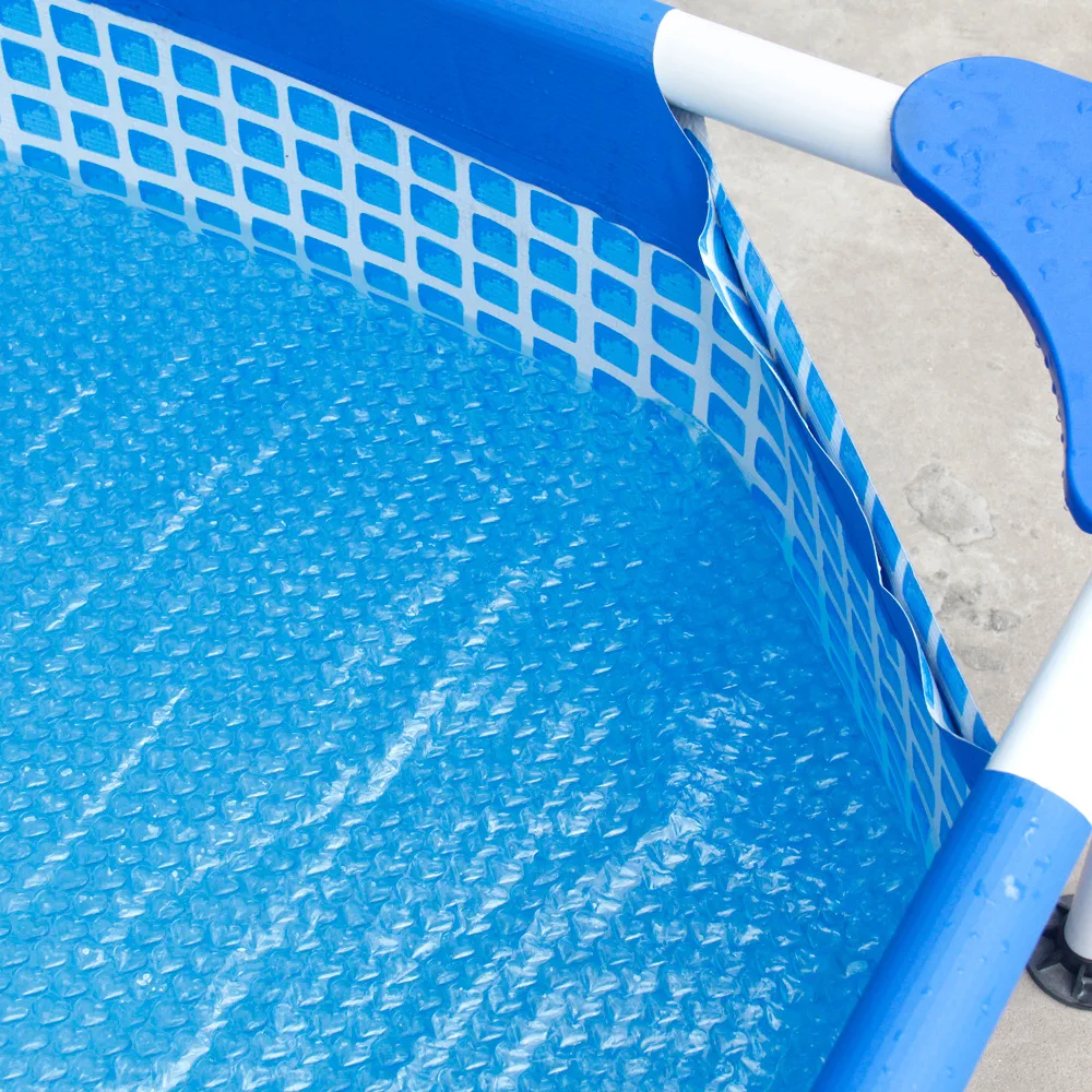 3*2m Rectangular and 3.6m Round Solar Swimming Pool Cover, Heat Insulation, Dustproof Blanket for Pool, Heat Pool Accessories