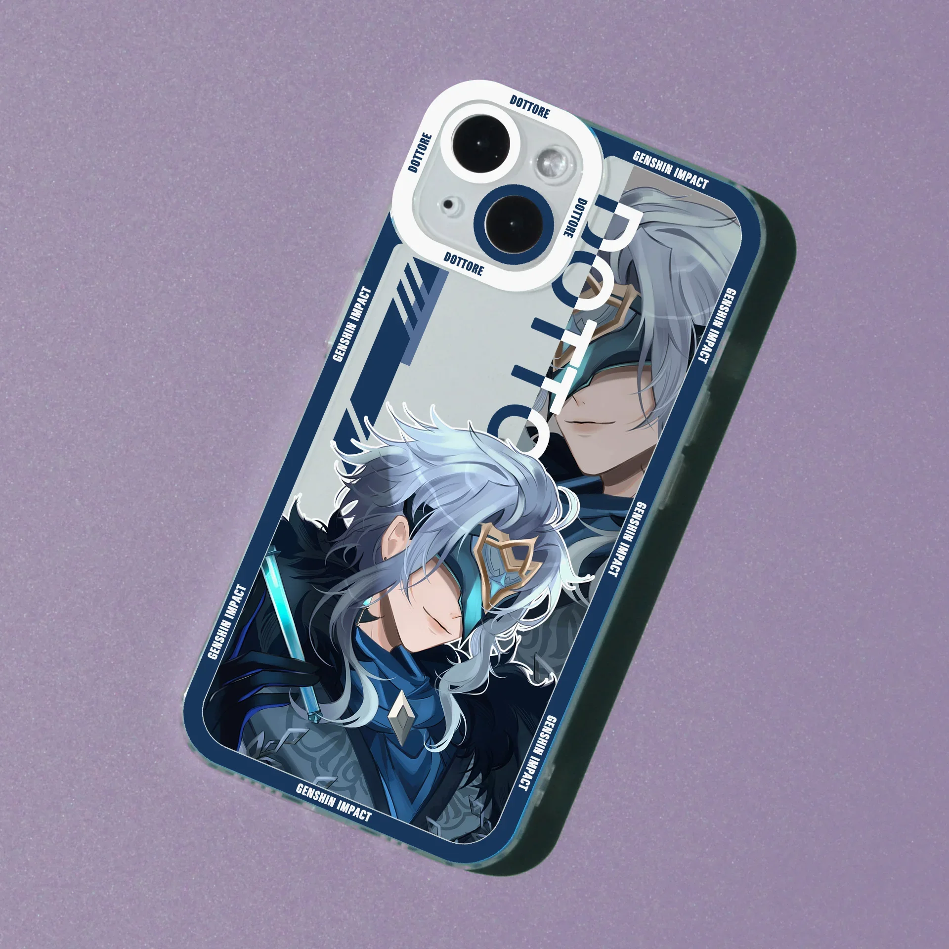 Genshin Impact Phone Case For Samsung Galaxy S10 S20 S21 S22 S23 S24 FE Plus Ultra Note 20 Transparent Shell Mobile Phone Covers