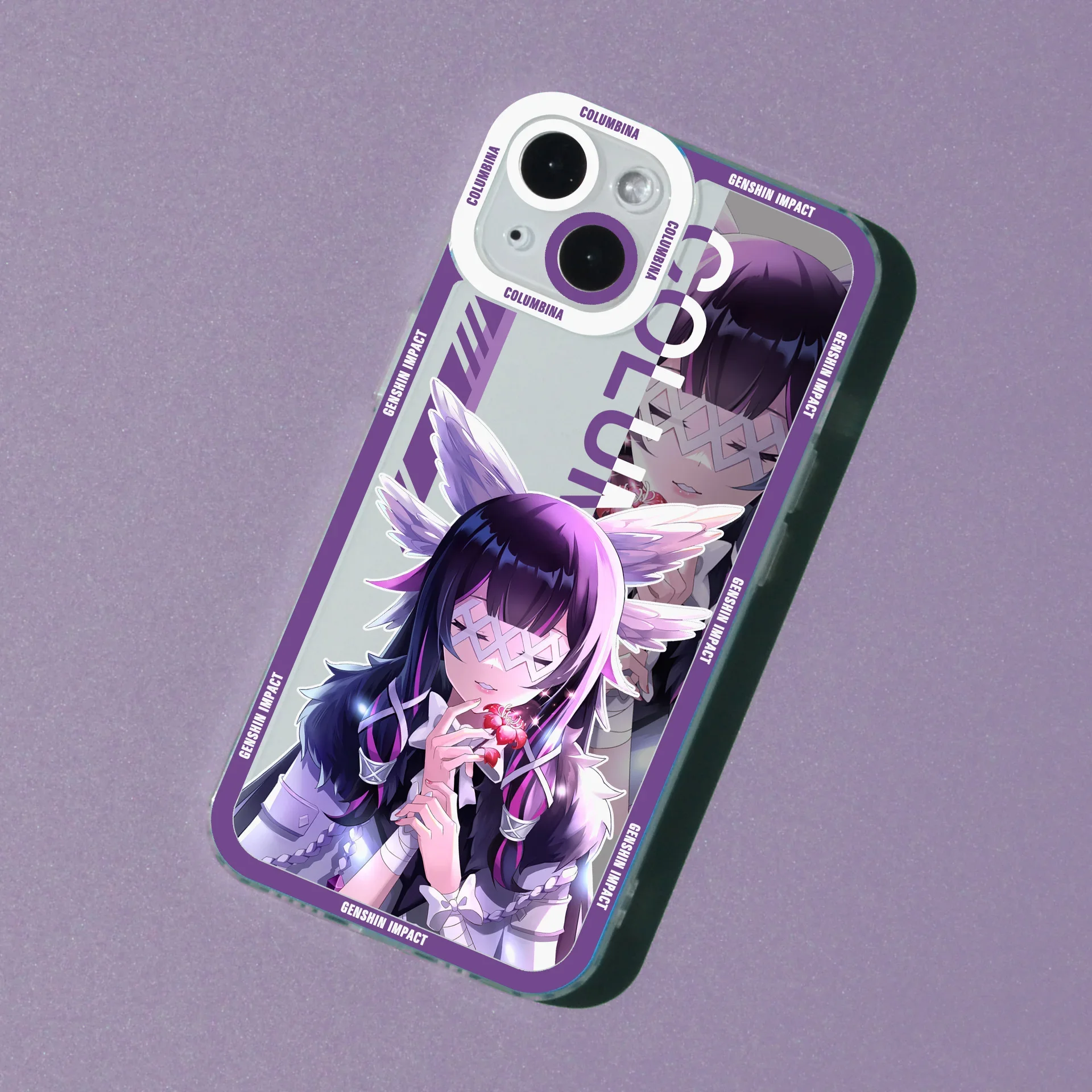 Genshin Impact Phone Case For Samsung Galaxy S10 S20 S21 S22 S23 S24 FE Plus Ultra Note 20 Transparent Shell Mobile Phone Covers