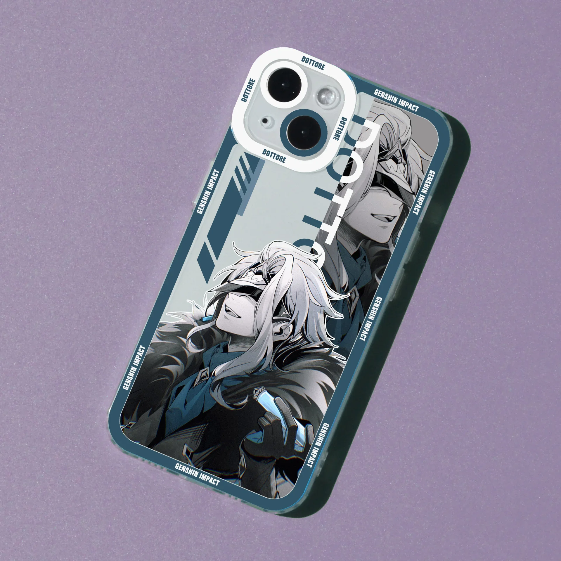 Genshin Impact Phone Case For Samsung Galaxy S10 S20 S21 S22 S23 S24 FE Plus Ultra Note 20 Transparent Shell Mobile Phone Covers