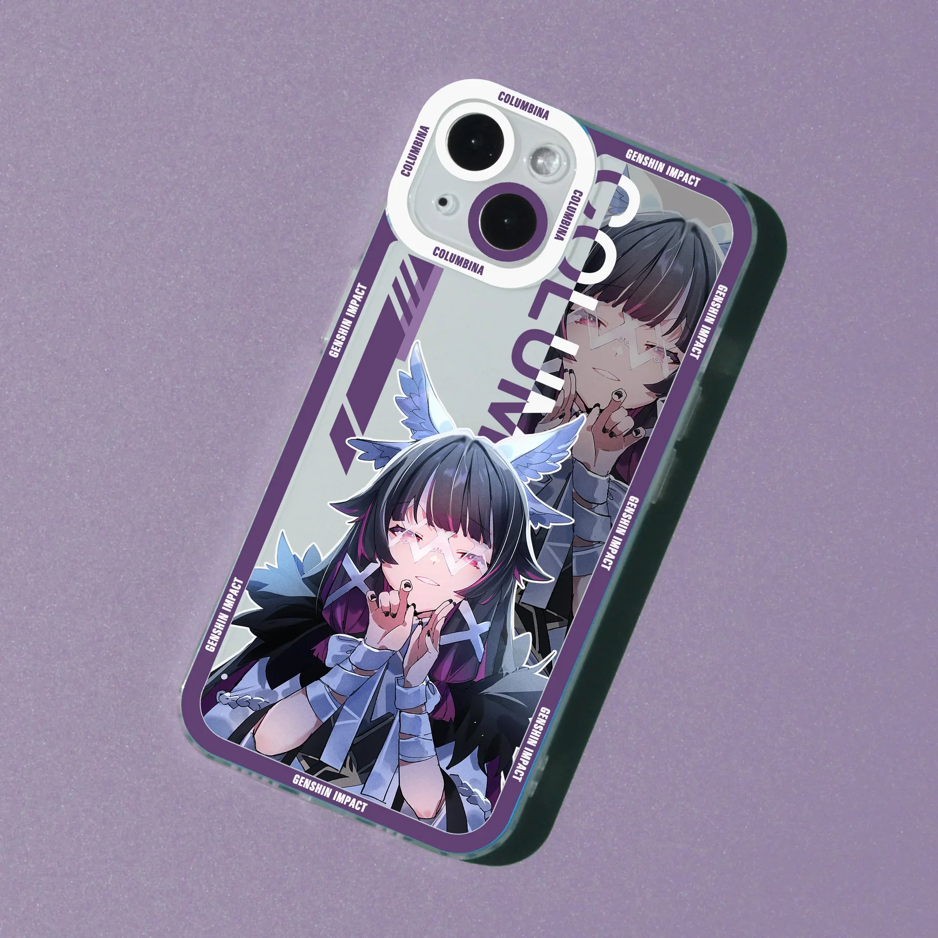 Genshin Impact Phone Case For Samsung Galaxy S10 S20 S21 S22 S23 S24 FE Plus Ultra Note 20 Transparent Shell Mobile Phone Covers