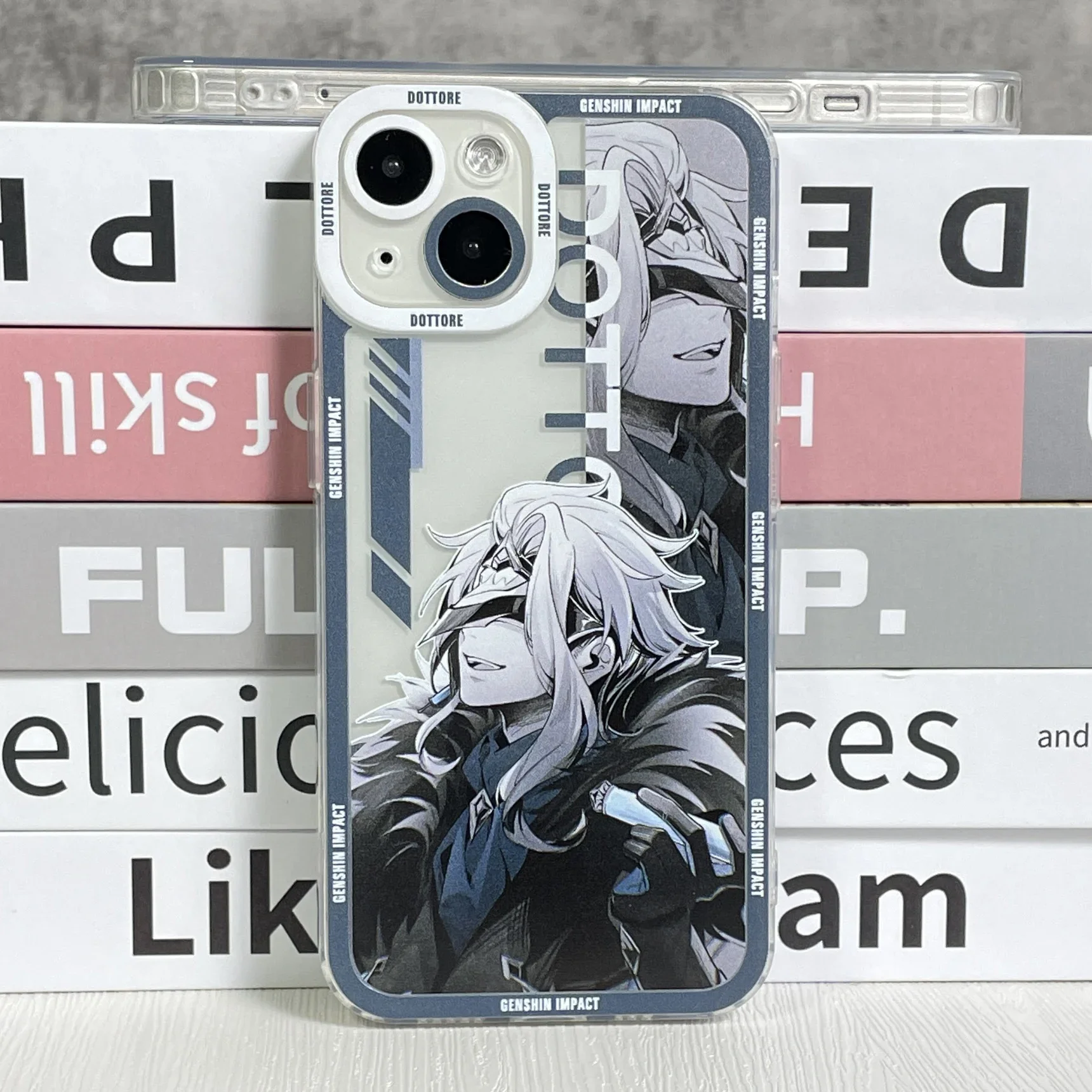 Genshin Impact Phone Case For Samsung Galaxy S10 S20 S21 S22 S23 S24 FE Plus Ultra Note 20 Transparent Shell Mobile Phone Covers