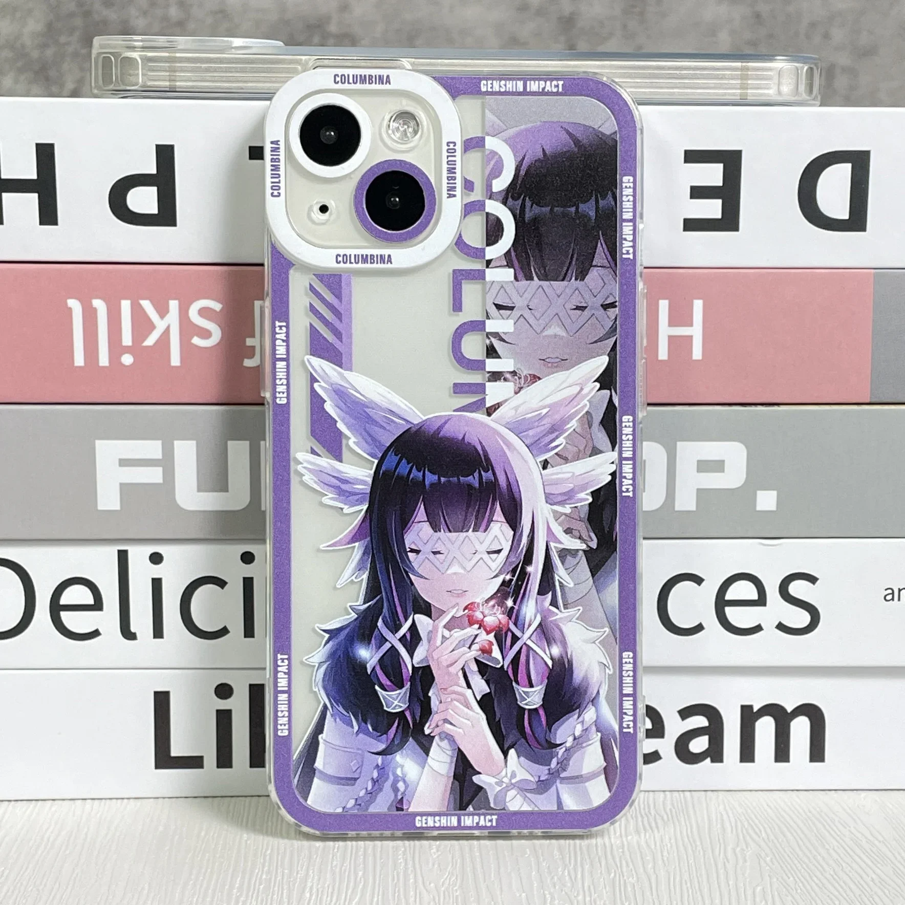 Genshin Impact Phone Case For Samsung Galaxy S10 S20 S21 S22 S23 S24 FE Plus Ultra Note 20 Transparent Shell Mobile Phone Covers