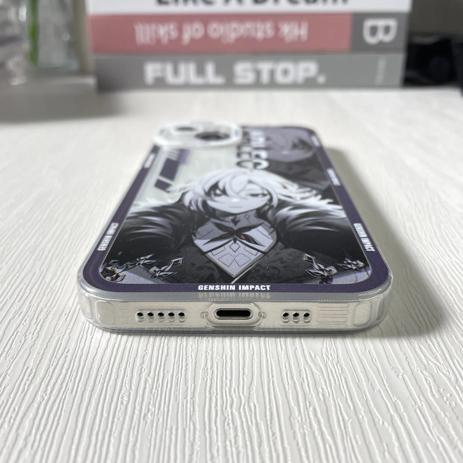 Genshin Impact Phone Case For Samsung Galaxy S10 S20 S21 S22 S23 S24 FE Plus Ultra Note 20 Transparent Shell Mobile Phone Covers