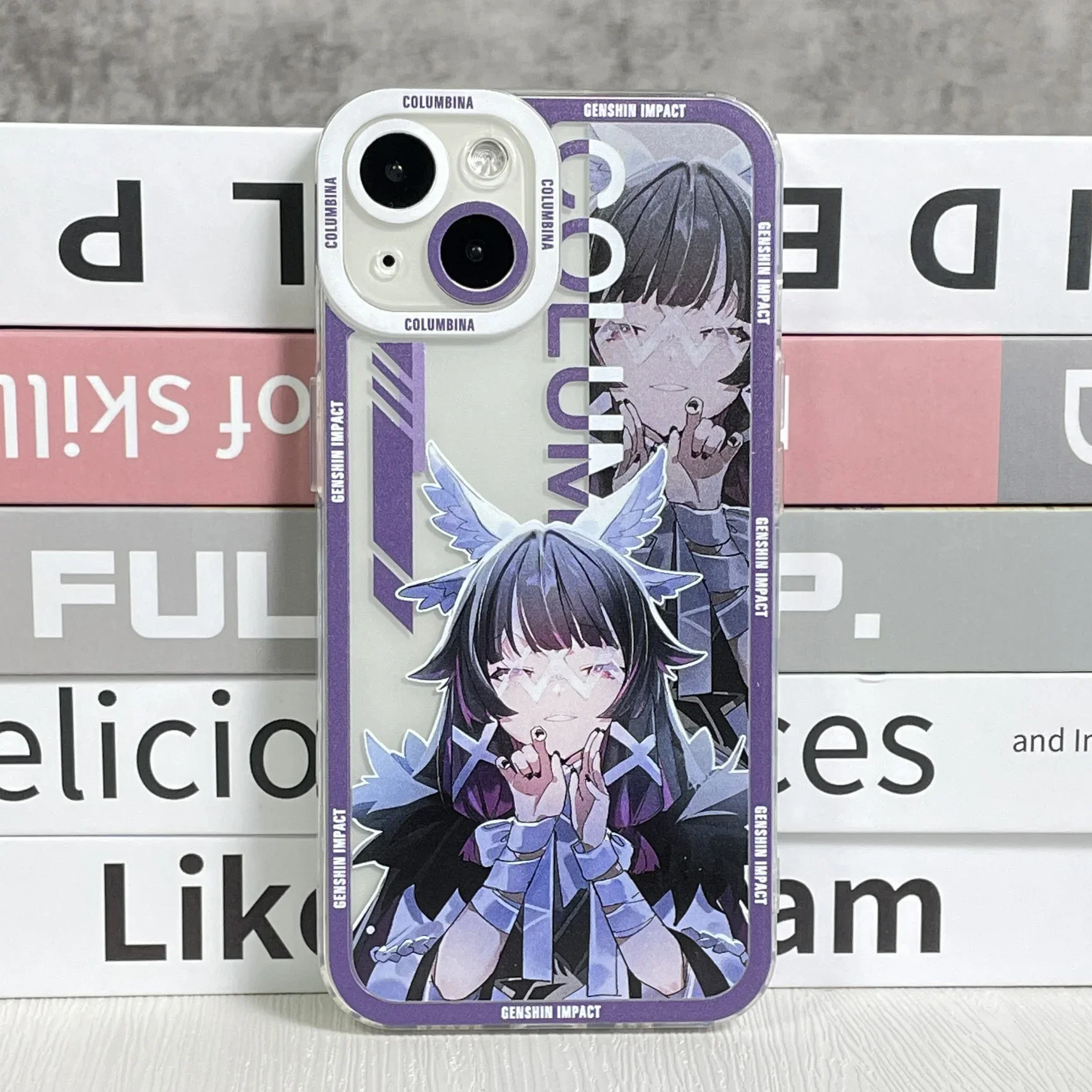 Genshin Impact Phone Case For Samsung Galaxy S10 S20 S21 S22 S23 S24 FE Plus Ultra Note 20 Transparent Shell Mobile Phone Covers
